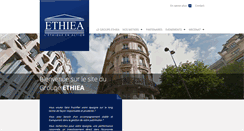 Desktop Screenshot of ethiea.fr